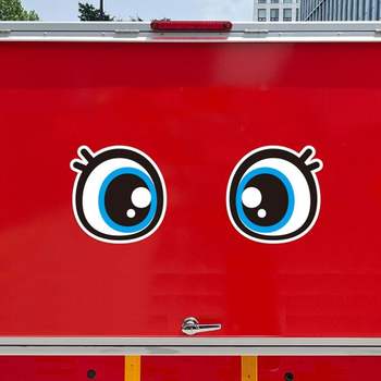 왕눈이12 CZ82TB87 고휘도반사 대형 차량스티커 275x282mm 고휘