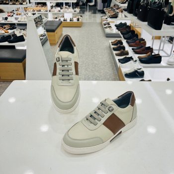 미셸by탠디남성부드러운소가죽삼색소재포인트조절식밴드끈스니커즈323044_CJ