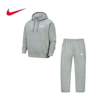 나이키 츄리닝 세트  CZ7858-063 일자후드세트 그레이