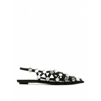 [해외] 여성 플랫 슈즈 그리드 발레 runway 246WS801L007SR100 블랙 /8