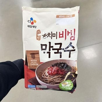 씨제이제일제당 시원한 동치미 비빔 막국수 484.4g tx403589