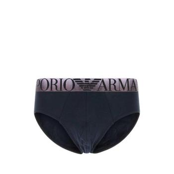 EMPORIO ARMANI Midnight blue stretch cotton brief EM000229AF10784 UB102 TP870874385