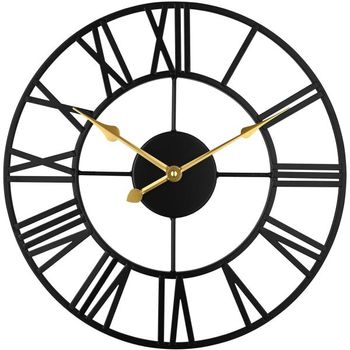 [해외] 독일 노몬 벽시계 인테리어시계 2097715 Wall Clock 30 cm Iron Metal 아날로그 Silent with Han