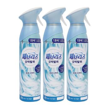 페브리즈 에어 린넨 스카이 165g x3 /실내냄새제거/방향제 (S31386370)