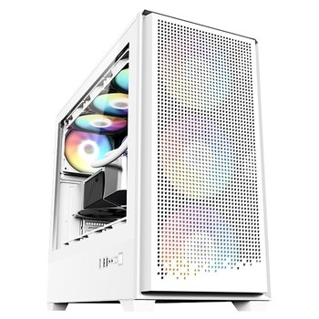 DAVEN D9 Mesh 나인팬 미들타워 케이스 화이트