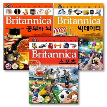 브리태니커 만화 백과 52-54 권 세트 (전3권) : 스포츠 + 공부와뇌 + 빅데이터