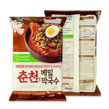 [우리가락]풀무원 춘천 식 메밀막국수 2인 513g