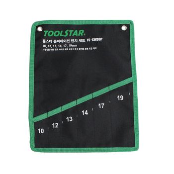 TOOLSTAR 콤비네이션렌치파우치_TS-CWP-6P 6PCS 자재