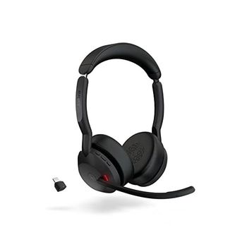 [해외] 독일 자브라 헤드셋 Jabra Evolve2 55 - Wireless Stereo Headset with Air Comfort Noise Cance