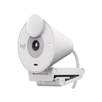 로지텍코리아 BRIO 300 FULL HD 화상 웹캠 컴퓨터 카메라 (정품) (오프화이트)