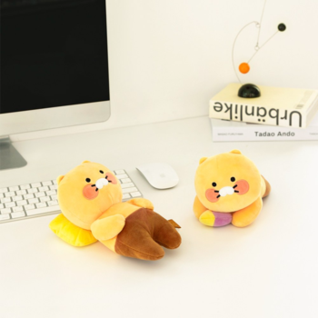 카카오프렌즈 춘식이 손목 쿠션 손목보호쿠션 손목받침 마우스 손목받침대 직장인 선물