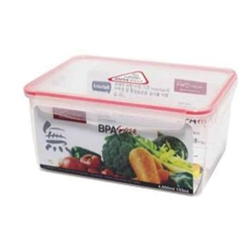 밀폐용기 4600ml 업소용밀폐용기 음식보관용기 대용량밀폐용기 투명반찬통(WFPDXSD)