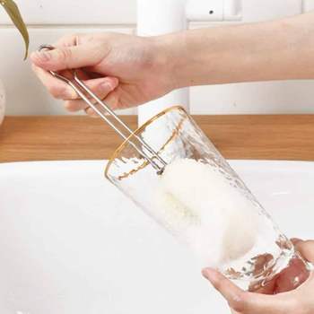 스텐 물세척 브러쉬 컵세척 병세척 솔 다용도 청소 도구