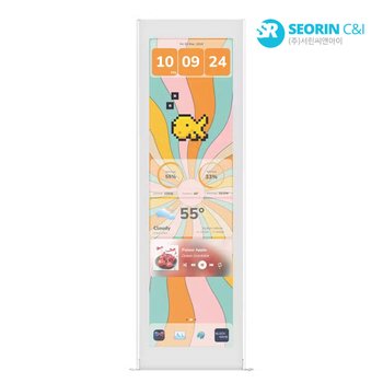 [서린공식] HYTE Y70 Touch Infinite Display Upgrade 터치패널 스노우 화이트