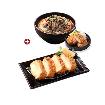 [기프티쇼] 사보텐 카라이 우동 세트 + 더블업 모짜렐라 카츠 세트