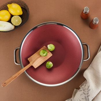 클래딘 통3중 IH 스테인리스 베네핏 양수 그리들 32cm 이연복 후라이팬..