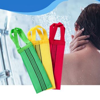 나홀로 등밀이 때타올 롱 때타월 손잡이 때밀이 목욕 혼자등때밀기