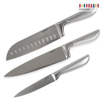 올스텐 핸들 주방칼 3종 (산도쿠+쉐프+과도)