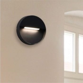 LED 에코 케바 원형 벽등 5W IP54 주백색 플리커프 부품