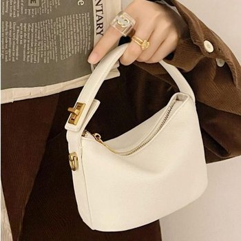 [MEK75142_5B]버클 포인트 캔버스백 미니 토트백 가방