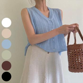 빅사이즈사랑해요 P713L307 스카시오픈쿨베스트 TG (10559025A)