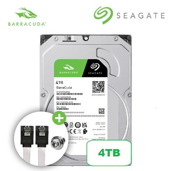 씨게이트 바라쿠다 4TB 데스크탑용 하드디스크 HDD 내장하드 <b>ST4000DM004</b>