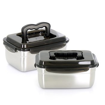 키친아트 피앙세 김치통 핸디형 1.95L 2개 SET