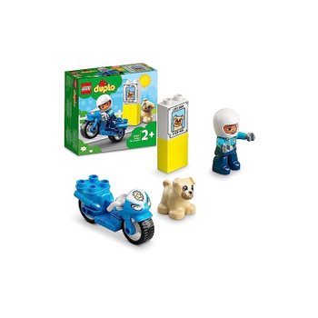 [해외] 레고(LEGO) 듀플로 경찰 자전거 10967 장난감 블록 선물 유아 아기 2세 이상 남자아이 여자아이