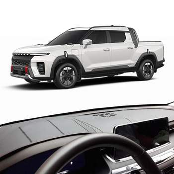 무쏘 EV 가죽 대시보드커버 자동차 대쉬보드 차량용 논슬립