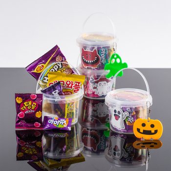 할로윈데이 미니 바스켓 + 무료라벨 구디백 선물