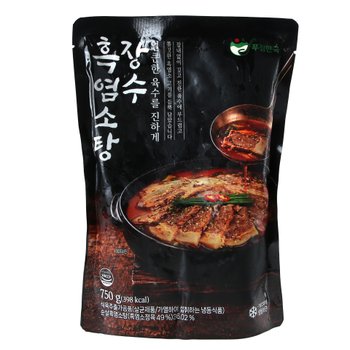 푸짐한국 장수흑염소탕 750g