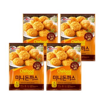 쉐푸드 미니돈까스 380gx4개