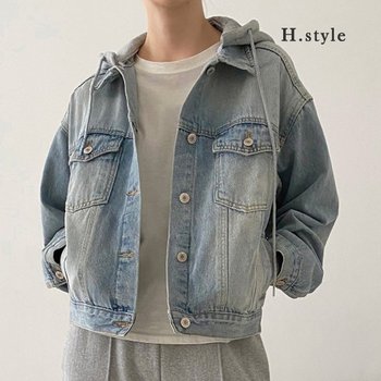 H스타일NS코지데님자켓 JK 점퍼 코트 사파리 야상 가디건 아우터 간절기