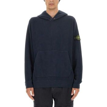 [해외] 25 FW 스톤 아일랜드 콤파스 패치 롱슬리브 후드티 블루 791561252 148575377