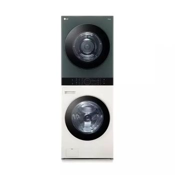 LG 트롬 워시타워 W2420EGZR 네이처 베이지 / 네이처 그린
