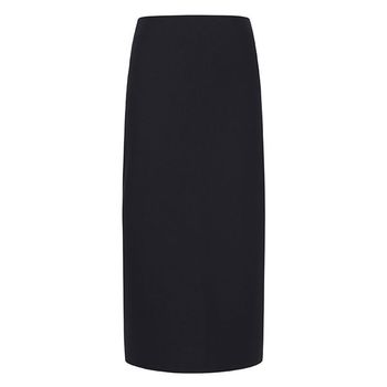 밴딩 솔리드 롱스커트 LC41D3SK007E _P356986065