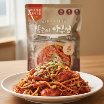45년전통 전국3대맛집 똑순이 아구찜 1kg (2~3인분) X 1팩