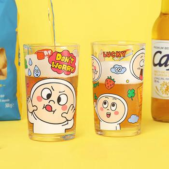 아트박스/이들만듦 귀여운 오니기리 유리 맥주잔 2P 세트