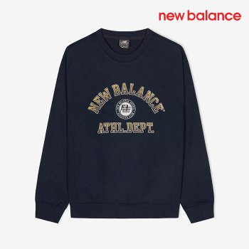 뉴발란스 티셔츠 /y2- NBNCF41943 59 / UNI 컬리지 클럽 맨투맨 (SEMI OVER FIT)