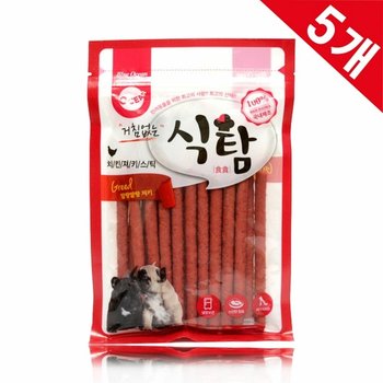 NPABC 85 A 강아지 고양이 치킨져키 150g 5개묶음 (WBAAAA9)