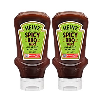 [해외] 하인즈 할라피뇨맛 매운 BBQ 소스 500ml 2개