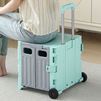 박스형 IT128685 카트 폴딩 접이식 시장 쇼핑 캠핑 카트