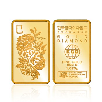 순금 을사년 뱀 골드바 24K 1.875g 999.9 금시세