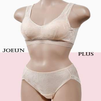 볼륨 브라탑 밴딩 스트라이프 노와이어 이너웨어 시원한 여름속옷