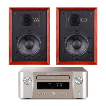 마란츠 M-CR612 + 와피데일 Denton 85주년 분리형 하이파이 오디오 세트