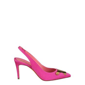 Santoni 하이힐 슬링백 펌프스 WDID70425HA2TKGSQ39 Q39 TP934616655