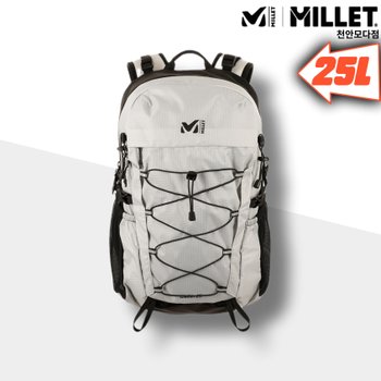 밀레 등산가방 산행용 아웃도어 웰킨 배낭 백팩 6L 15L 25L 30L 라이트그레이_CA