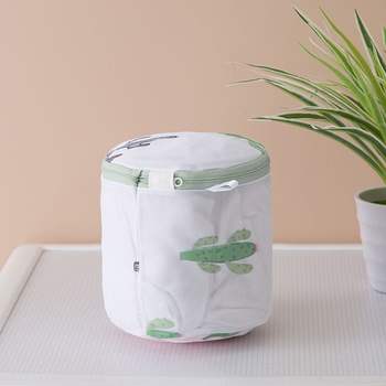 레안 KDS243B9 선인장 원통 속옷 세탁망 브래지어 빨래망 원통