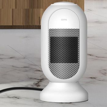 Coms 미니 PTC 히터 가정용 전기히터 온풍기 따뜻하게