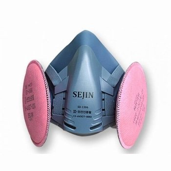 OP 세진 방진마스크 SD-1306 양구형 1급 필터제외